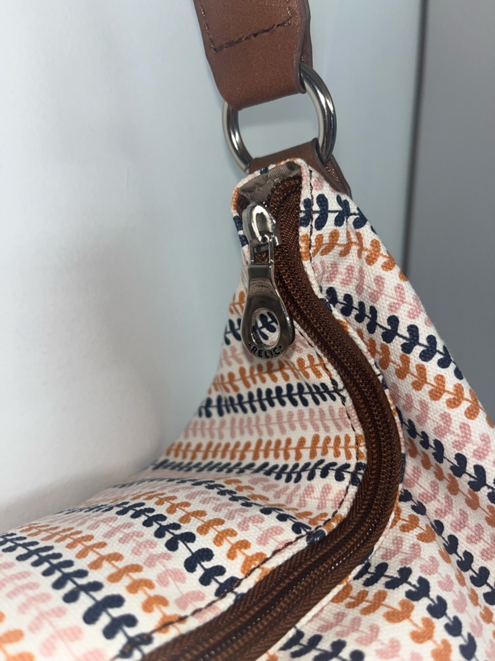 Bohemian Floral Canvas Shoulder Bag by Relic, #boho #cottagecore - Picture 7 of 8